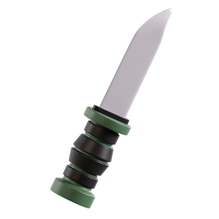 Couteau militaire  3D Icon