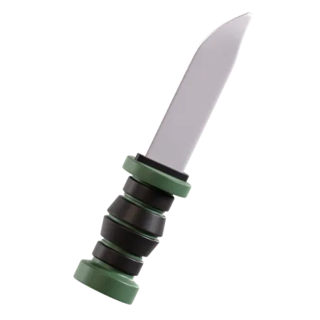 Couteau militaire  3D Icon