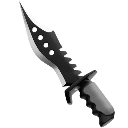 Couteau militaire  3D Icon