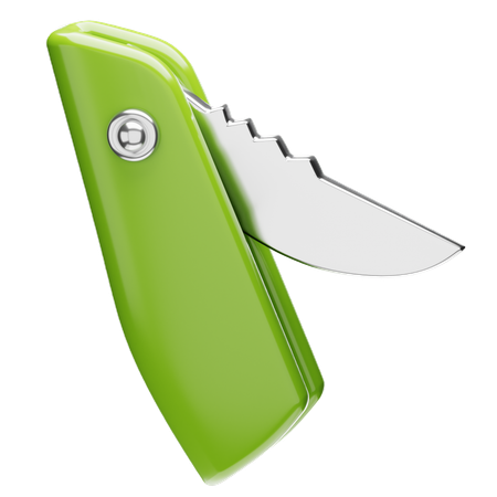Couteau pliant  3D Icon
