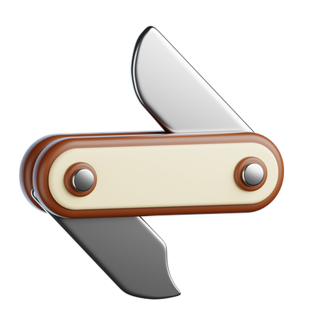 Couteau d'éclaireur  3D Icon