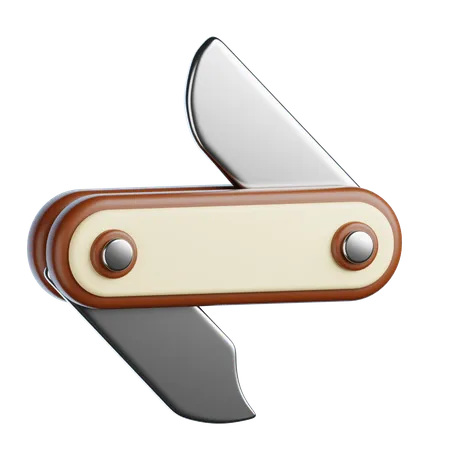 Couteau d'éclaireur  3D Icon