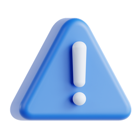 Coution  3D Icon