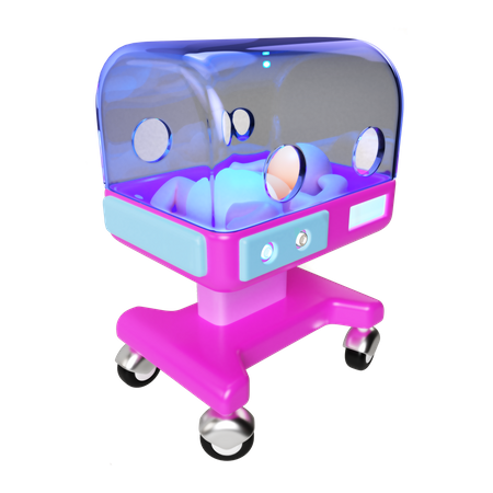 Couveuse pour bébé  3D Icon