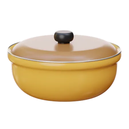 Covered Dish  3D Icon