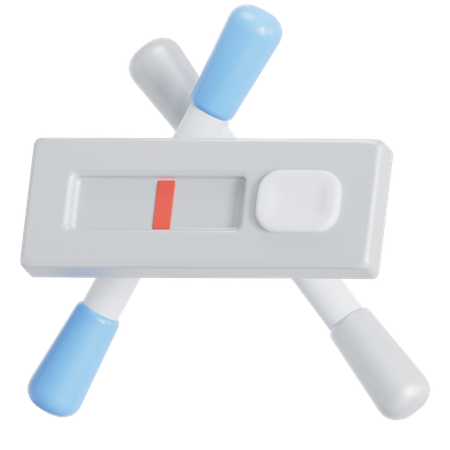 Covid test  3D Icon