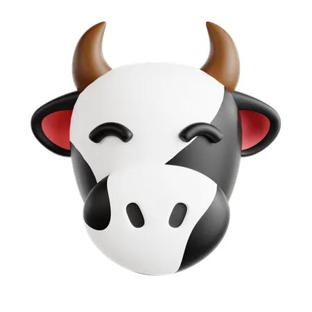 Cow  3D Icon