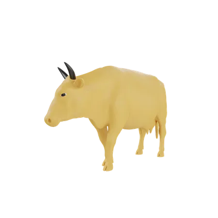 Cow  3D Icon