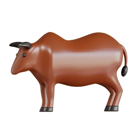 Cow  3D Icon