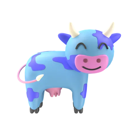 Cow  3D Icon