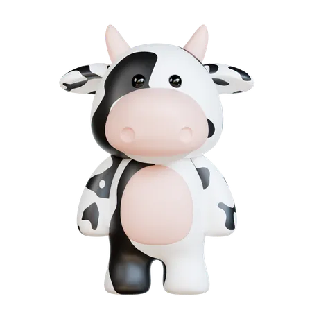 Cow  3D Icon