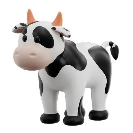 Cow  3D Icon