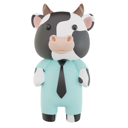 Cow  3D Icon