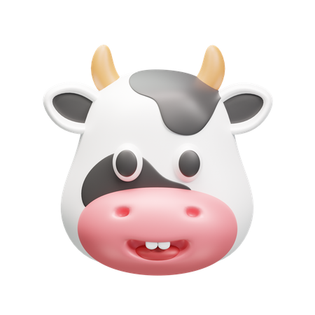Cow Animoji  3D Icon