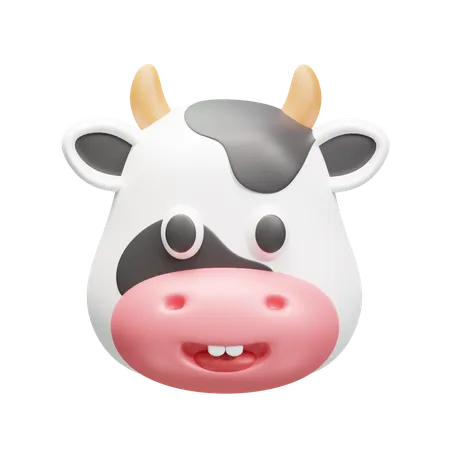 Cow Animoji  3D Icon