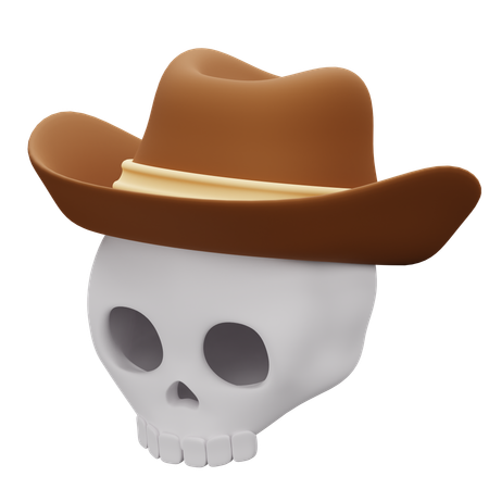 Cow-boy  3D Icon