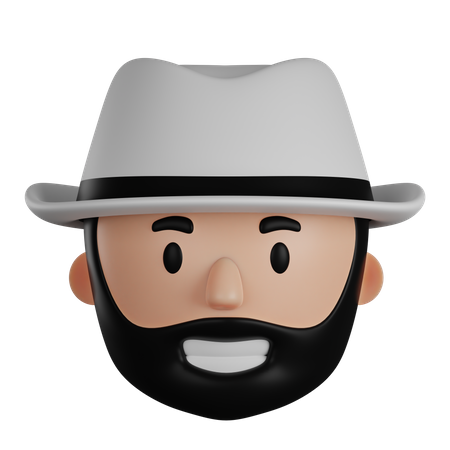 Cowboy  3D Icon