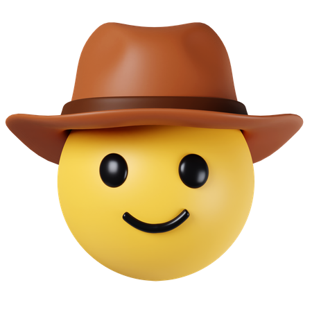 Cowboy  3D Icon