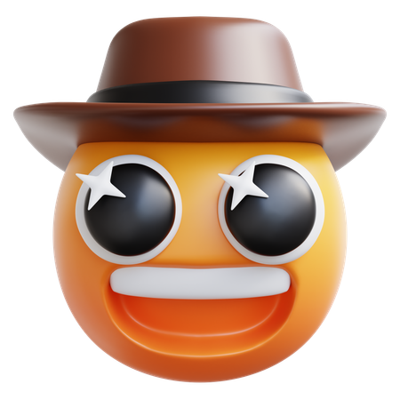 Cowboy  3D Icon