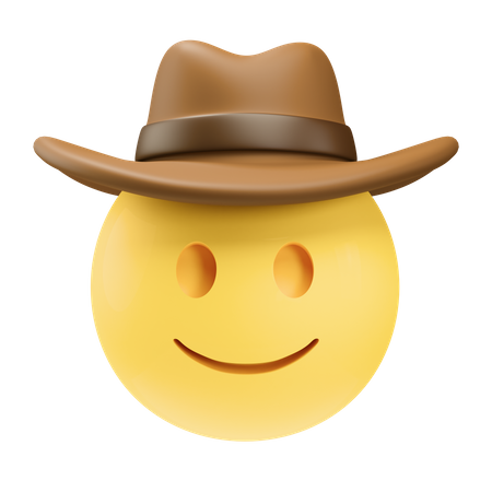 Cowboy  3D Icon