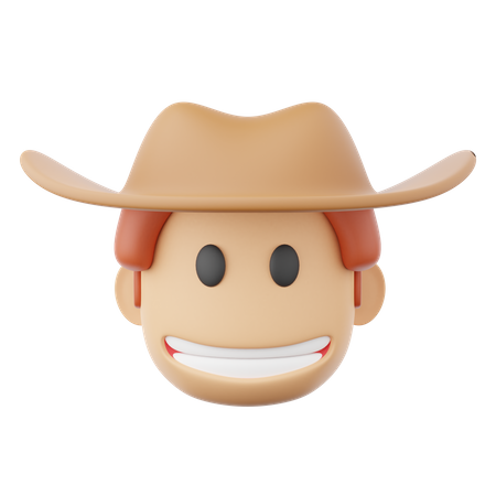 Cowboy 3D Illustration