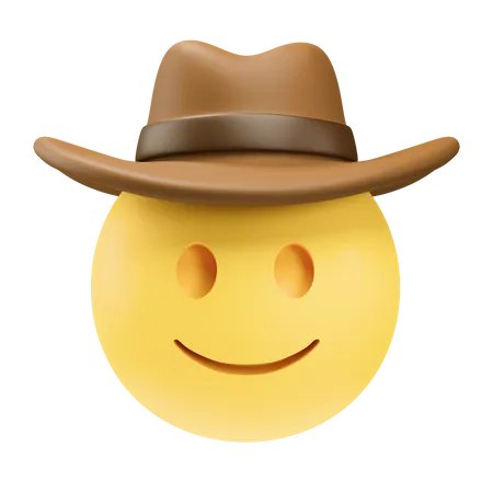 Cowboy  3D Icon