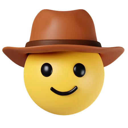 Cowboy  3D Icon