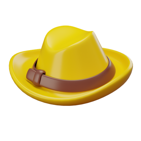 Cowboy Hat  3D Icon