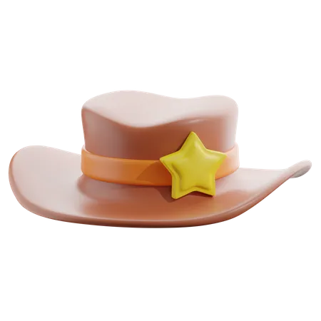 Cowboy Hat  3D Icon