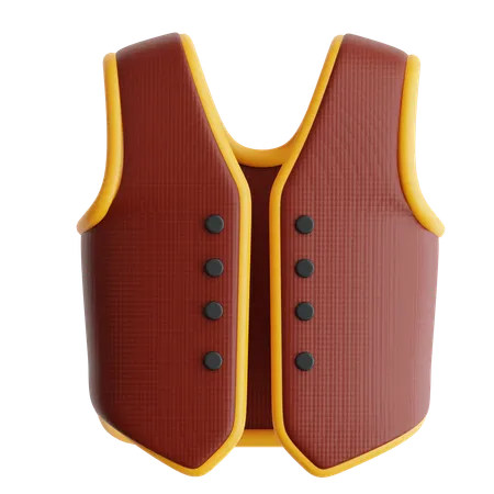 Cowboy Vest  3D Icon