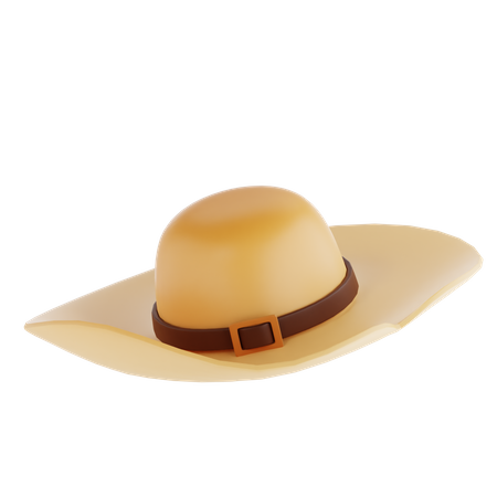 Cowboy-Hut  3D Icon