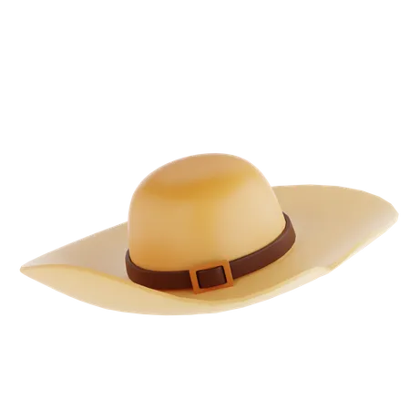 Cowboy-Hut  3D Icon