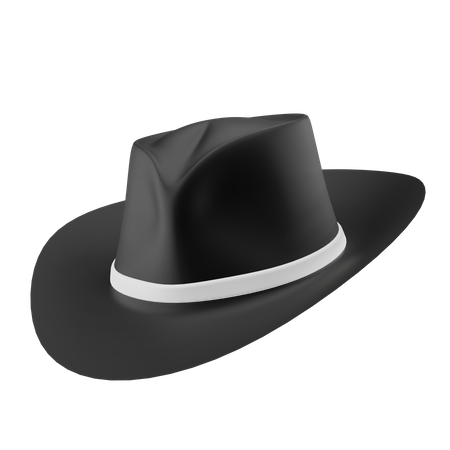 Cowboy-Hut  3D Icon