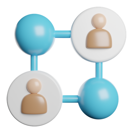 Coworkers  3D Icon