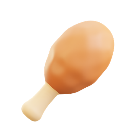 Coxinha de frango  3D Icon