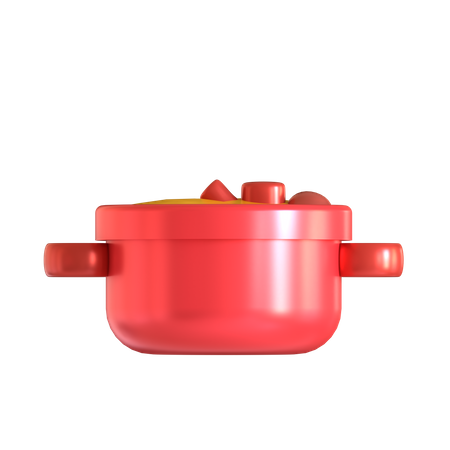 Cozinhar caril  3D Icon