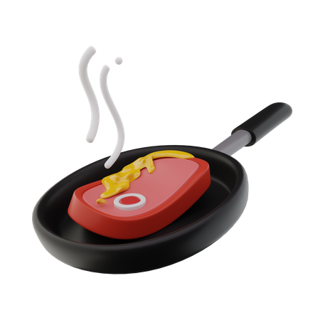 Cozinhar pau  3D Icon