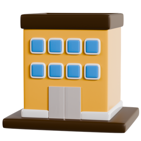 Cozy Boutique Hotel  3D Icon