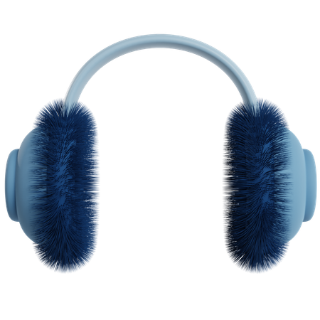 Cozy Winter Earmuffs  3D Icon