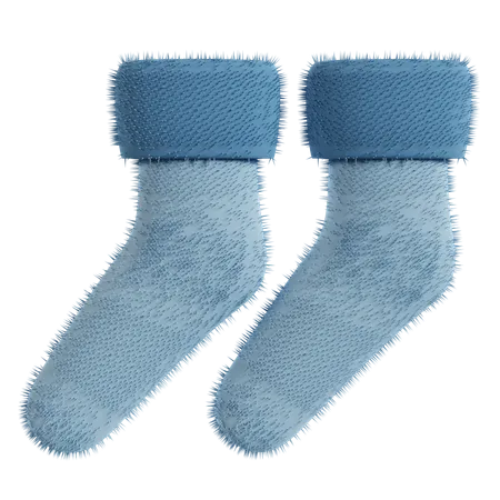 Cozy Winter Socks  3D Icon