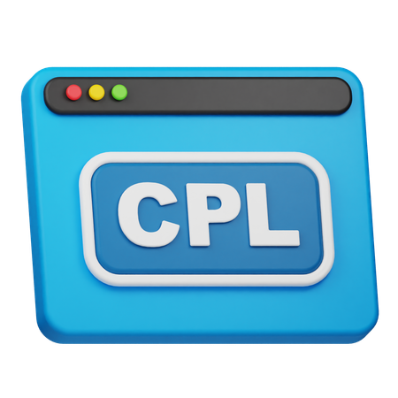 Site web du cpl  3D Icon