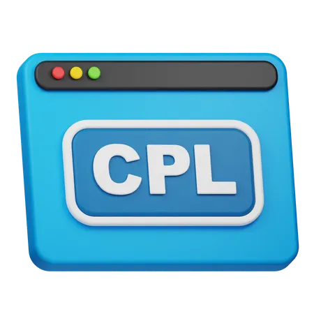 Site web du cpl  3D Icon