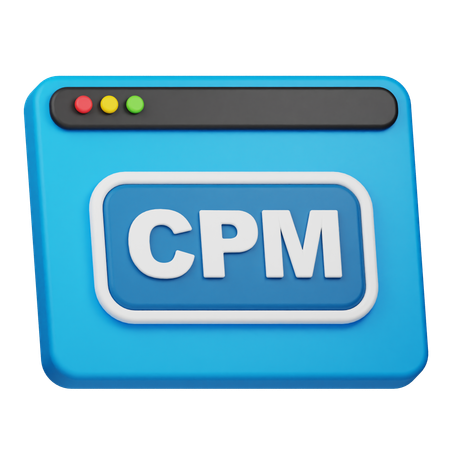 Cpm ウェブサイト  3D Icon