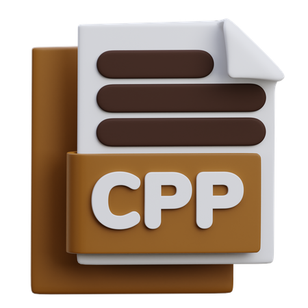 Cpp 파일  3D Icon