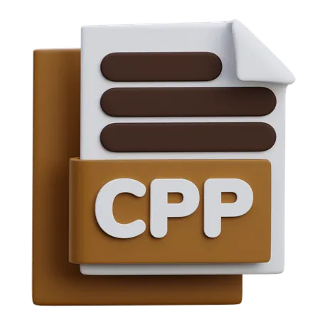 Cpp 파일  3D Icon