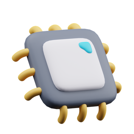 Cpu  3D Icon