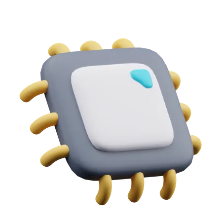 Cpu  3D Icon