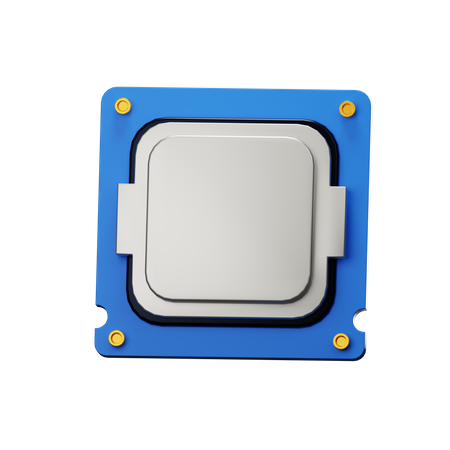 Cpu  3D Icon