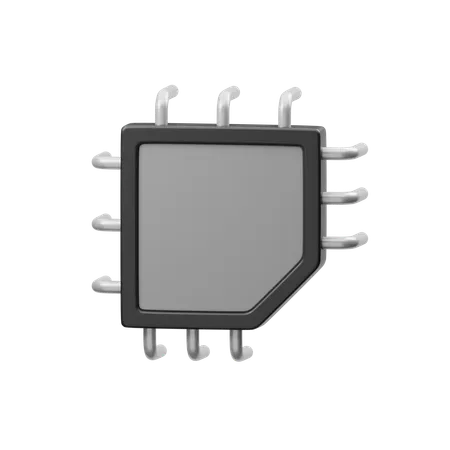 Cpu  3D Icon