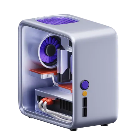 Cpu  3D Icon